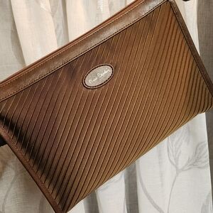 Pierre Cardin Elegant Brown Toiletry Bag